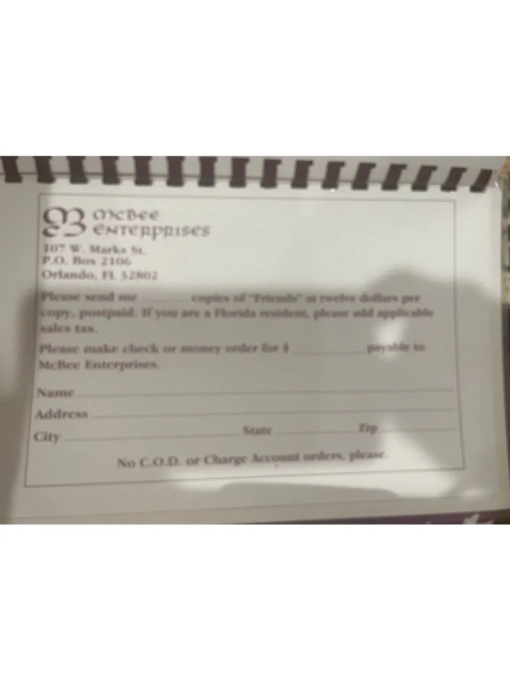 Friends by Jane McKellar: Journal For Diurnal Things; Notes; Birthday; Marriages